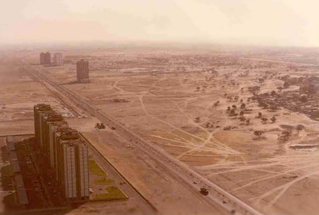 This is Dubai in 1990 prior to the oil craziness.
